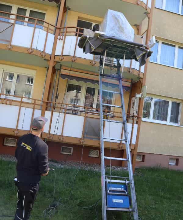 Büroumzug mit Möbellift in Hagen